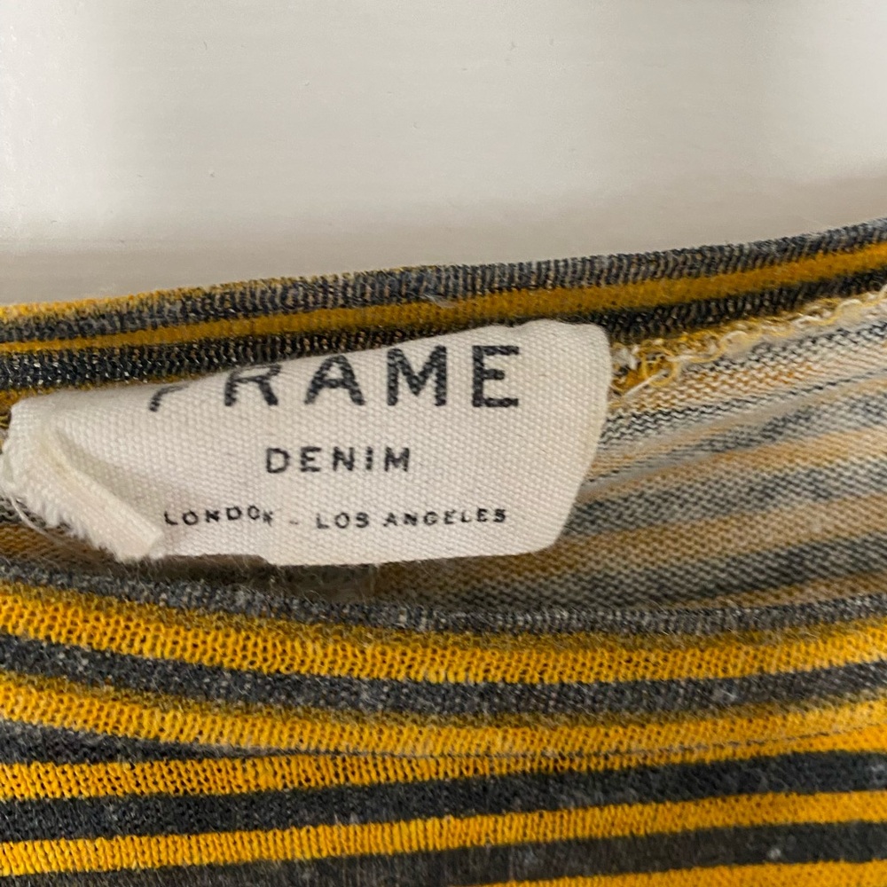 FRAME CREWNECK STRIPED TEE - Picture 5 of 5